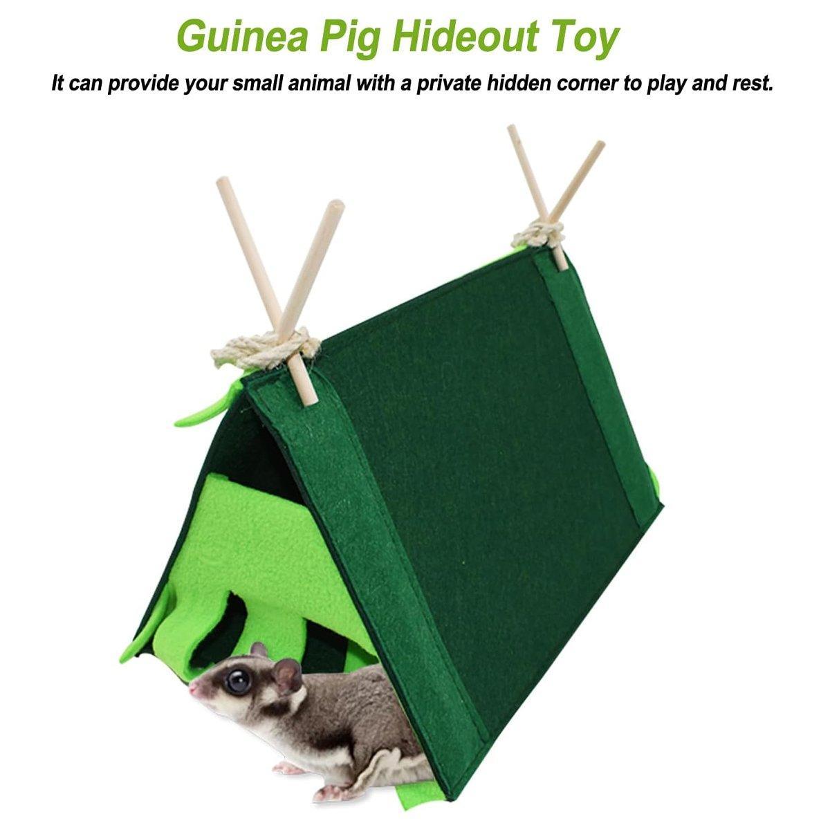 Cozy Hamster Tent - Colorful and Fun Hideaway for Small Pets