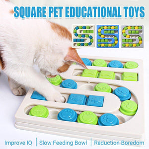 S-shaped Square Pet Educational Toys Dog Dog Snacks Toy Pet Supplies