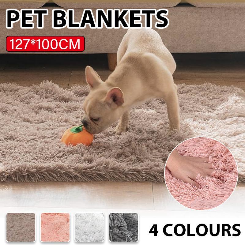 Soft Plush Calming Bed Pet Blanket 127x100cm 4 Colours