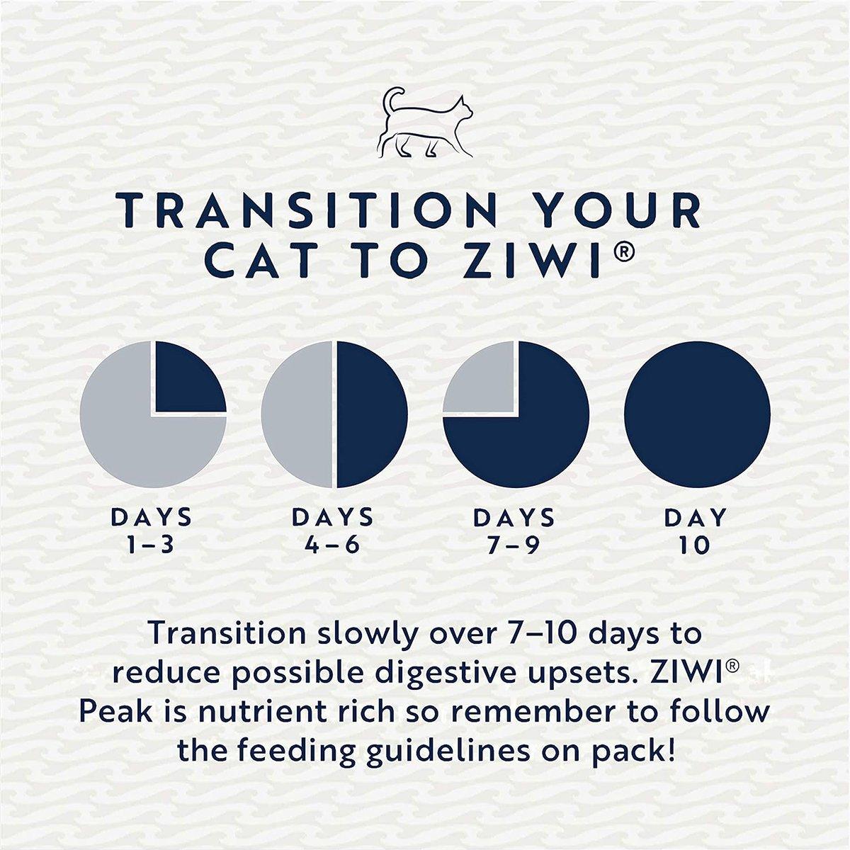 ZIWI Peak Air Dried Cat Food Mackerel & Lamb 400g/1kg Dry Cat Food