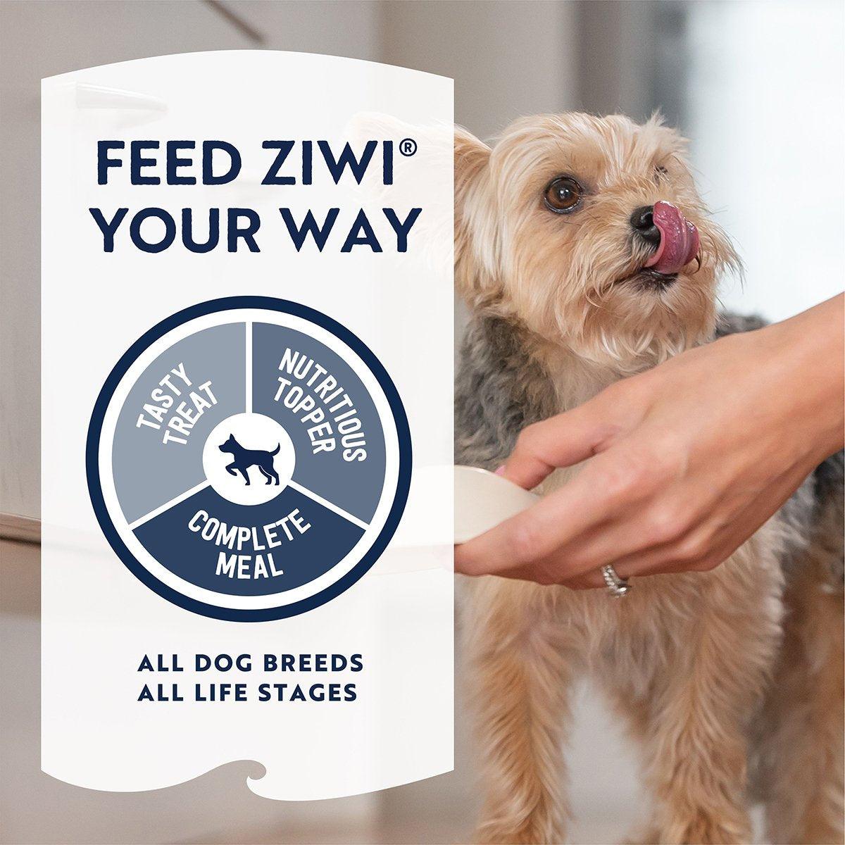 ZIWI Peak Air-Dried Mackerel & Lamb Dog Food 1kg/2.5kg/4kg