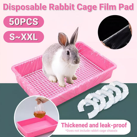 Disposable Rabbit Cage Film Pads