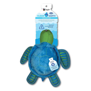 Clean Earth Turtle Dog Toy Large