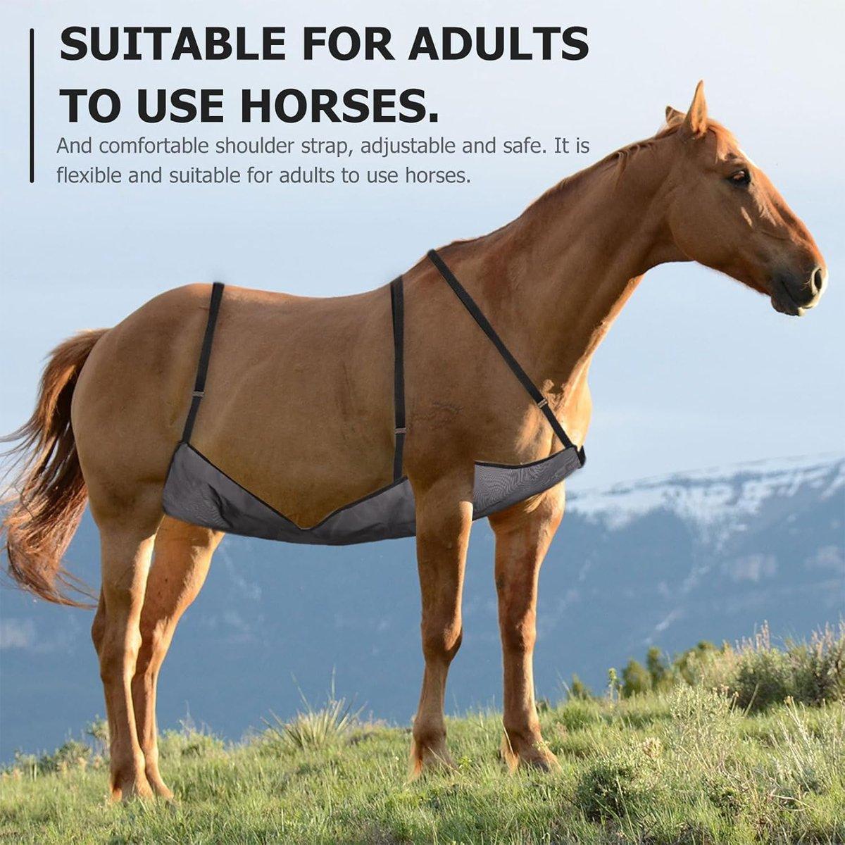 Horse Belly Protection Cover Horse Belly Bag Fly-proof Mosquito-proof Anti-scratch Protection