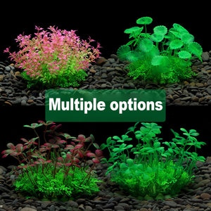 Vibrant Artificial Underwater Plants for Aquariums