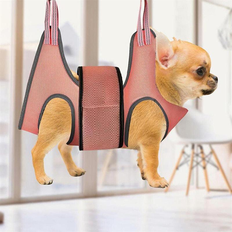 Small Pet Grooming Sling Hammock Dog Cat Restraint Bag Bathing Trimming Nail Care