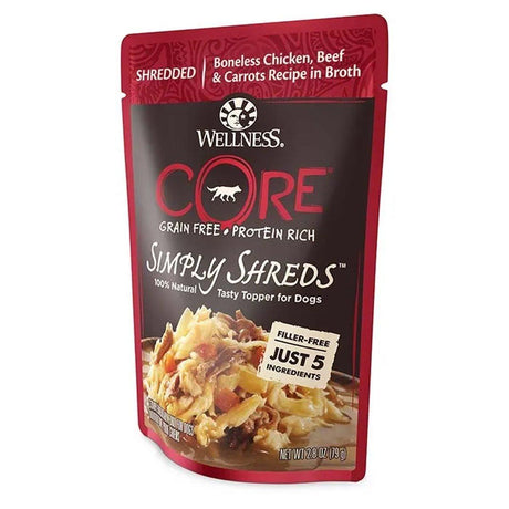 Wellness CORE Simply Shreds Shredded Chicken & Beef Wet Dog Food