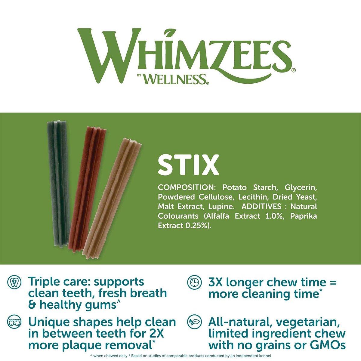 WHIMZEES Stix L Value Bag 7'S