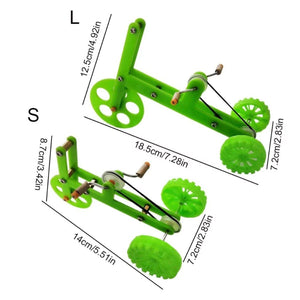 Parrot Training Bicycle Toy for Small & Medium Birds