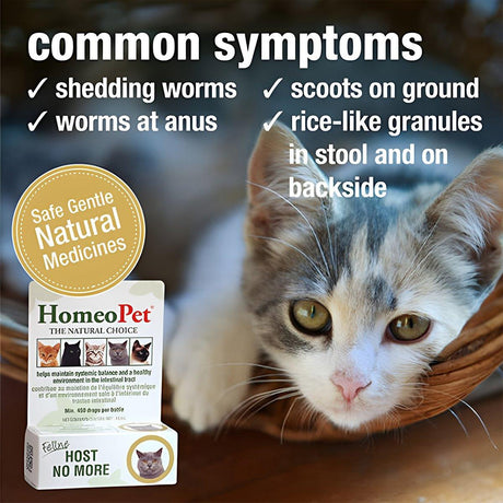 HomeoPet Feline Host No More Pest Control