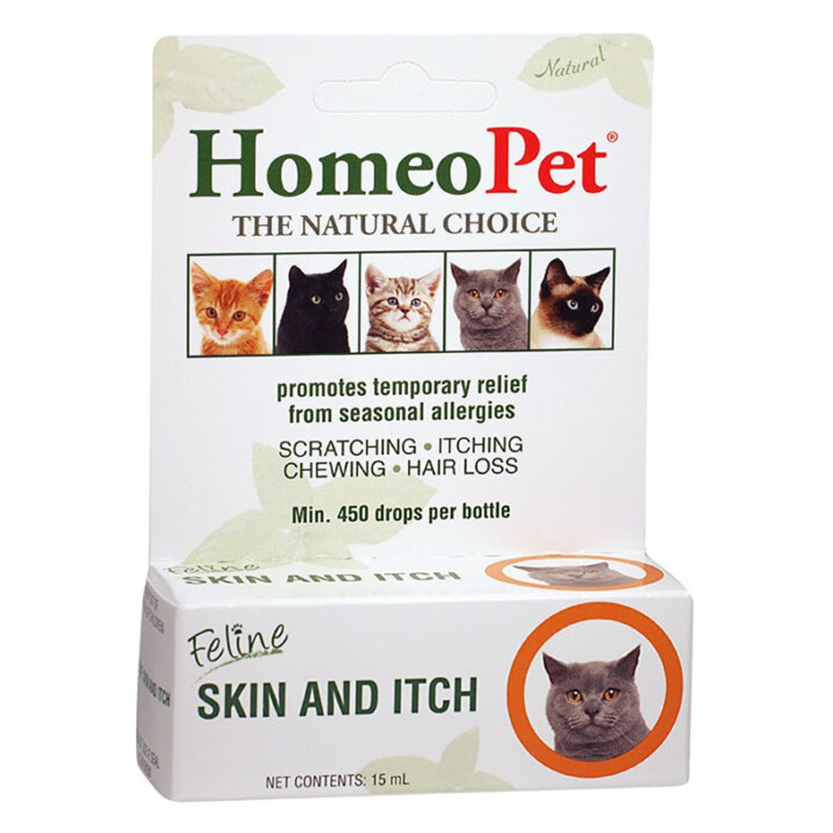 HomeoPet Feline Skin and Itch 15ml