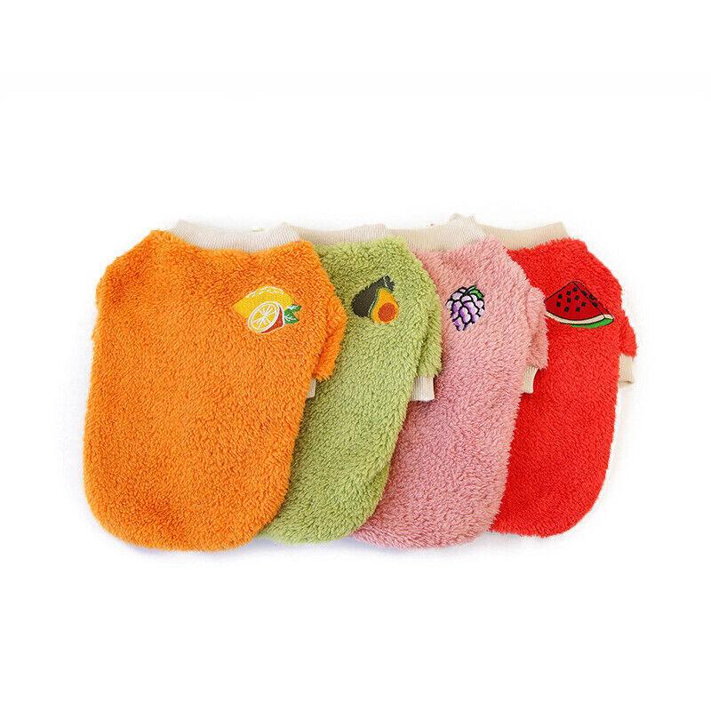 Warm Fleece Jumper Sweater Puppy Pet Coat