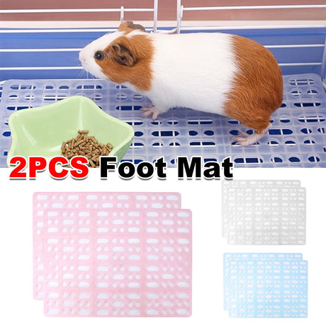 Dutch Pig Foot Mat Large Rabbit Totoro Guinea Pig Pet Rabbit Cage Accessories Plastic Mat