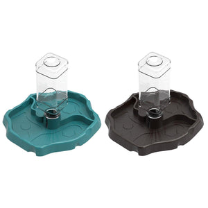 2-in-1 Reptile Feeder & Water Bowl – Dual-Purpose for Small Pets