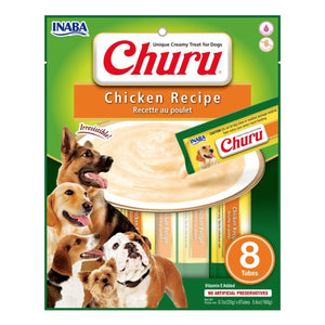 INABA Churu Chicken Recipe Dog Treats 8pk