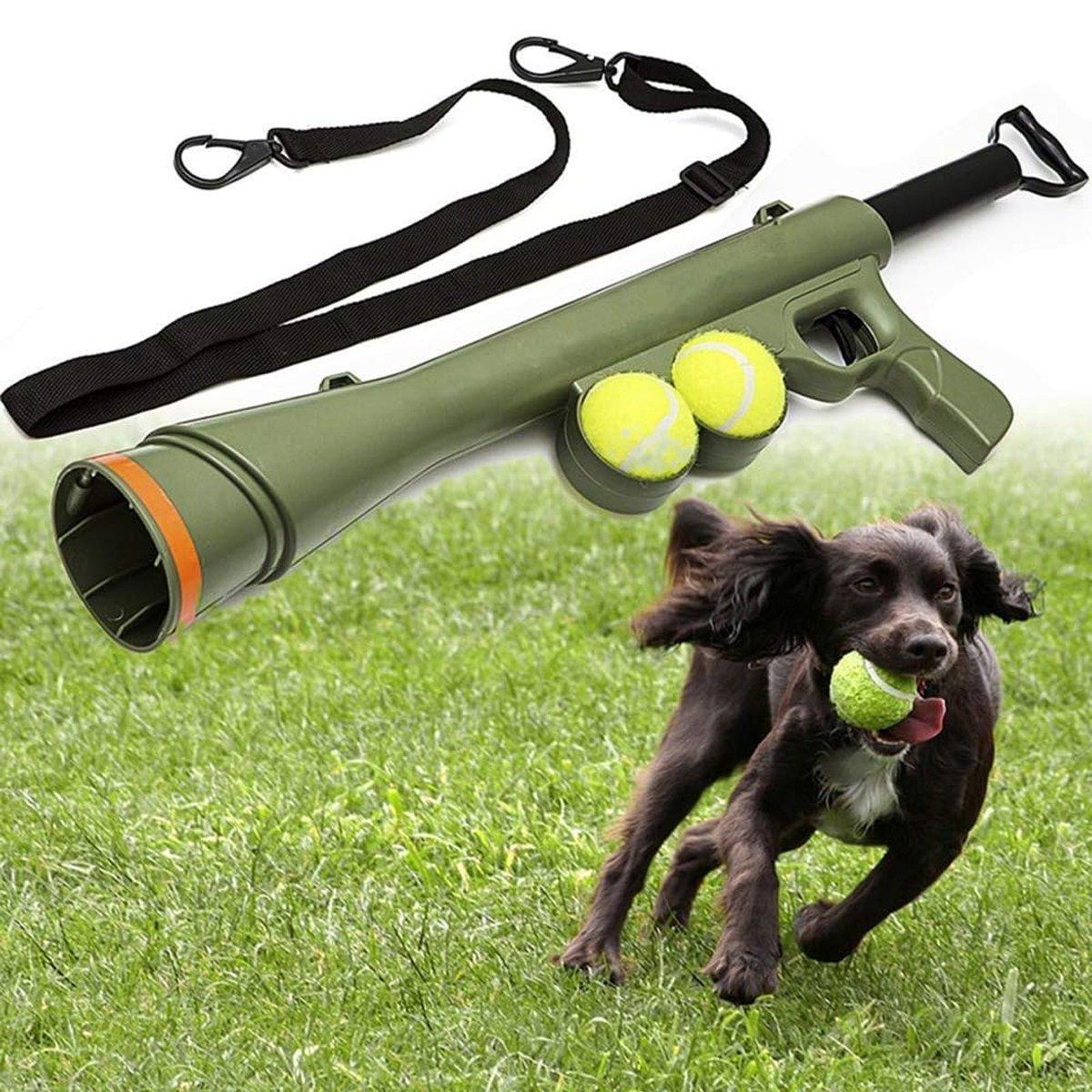 Interactive Pet Tennis Ball Launcher Toy