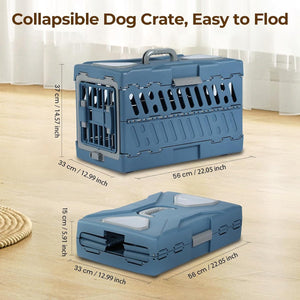 Pet Air Box Folding Portable Cat Crate Removable Dog Consignment Box Space Capsule