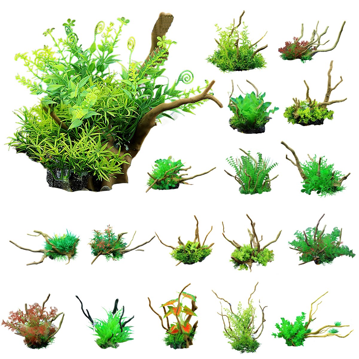 Fish Tank Rock Decoration Landscaping Set