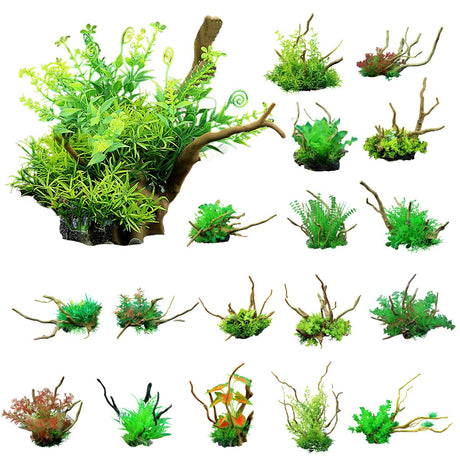 Fish Tank Rock Decoration Landscaping Set