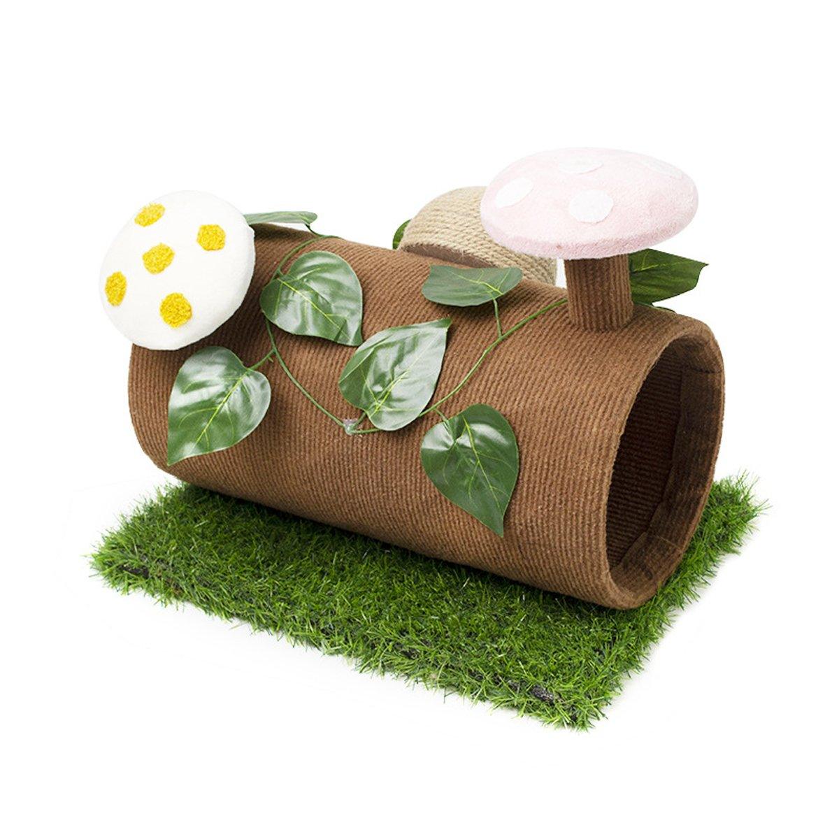 Multifunctional Sisal Cat Scratching Board Tunnel for Play and Rest