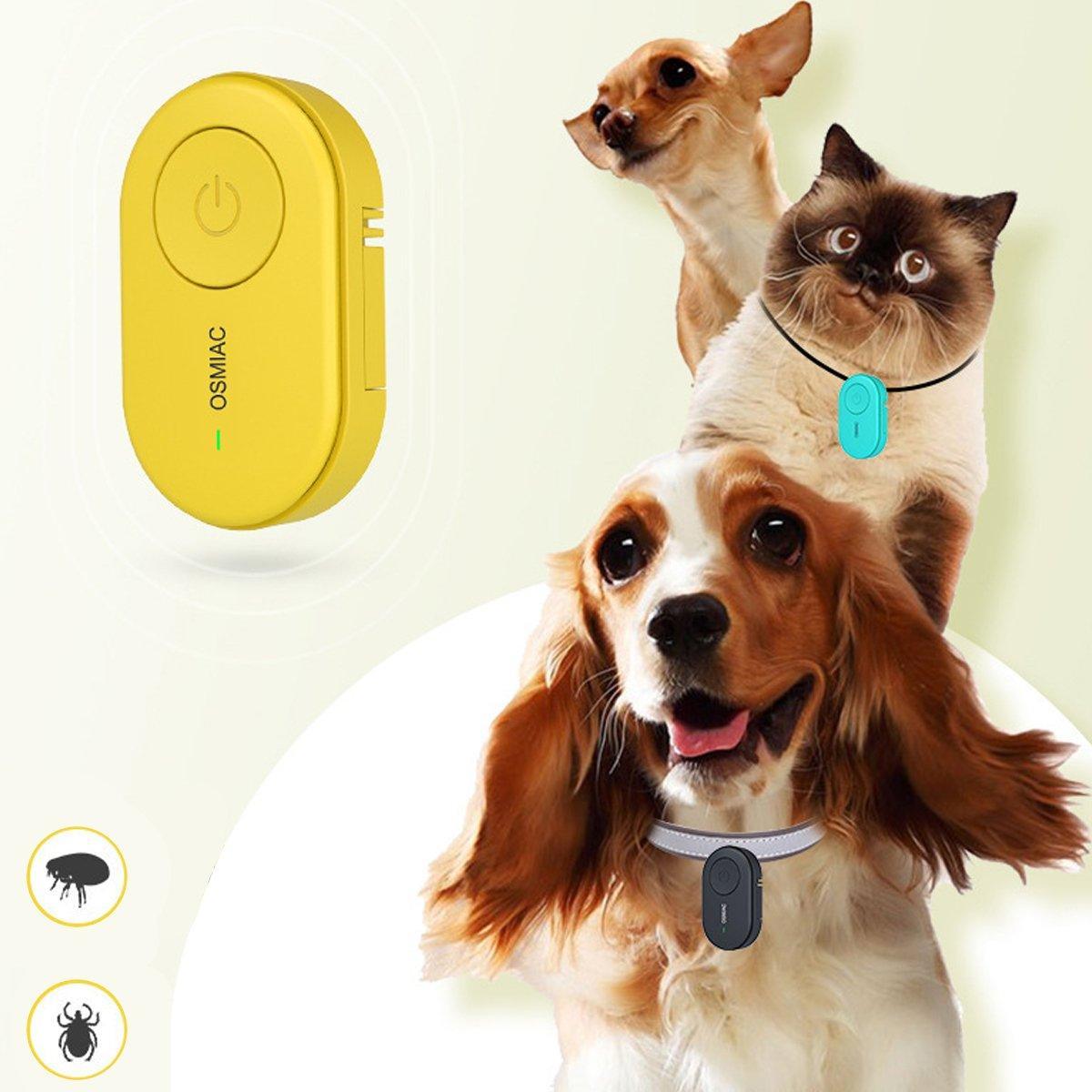 Ultrasonic Pet Insect Repellent Portable Flea & Tick Control Device for Pets