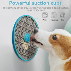 Pet Slow Feeder Lick Mat with Suction Cups