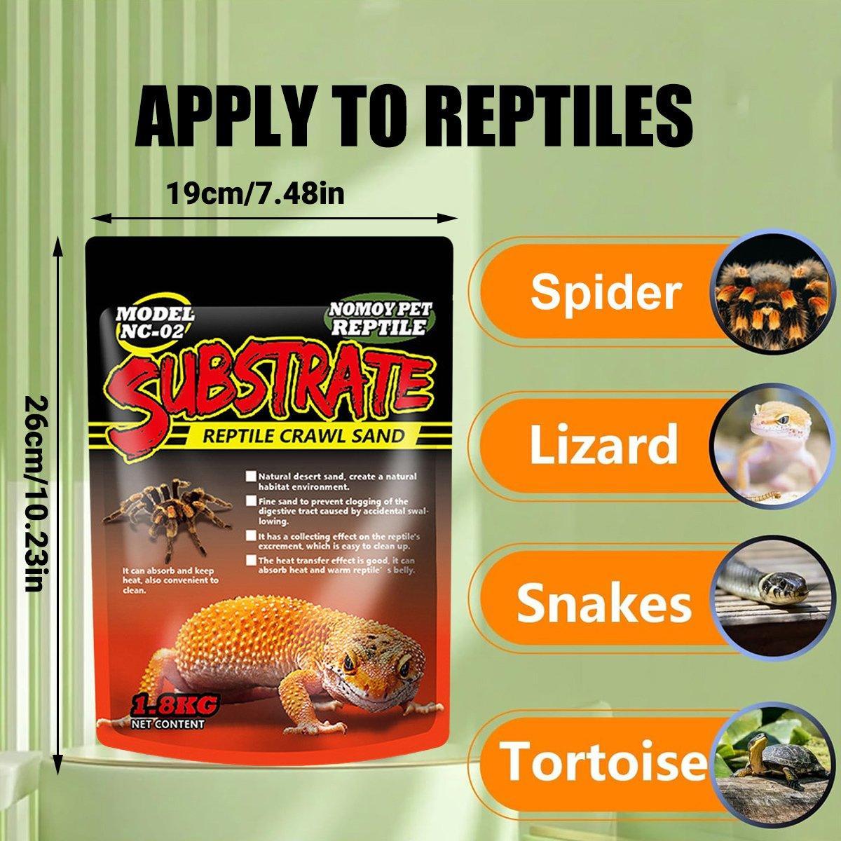 Sand Climbing Tortoise Snake Lizard Spider Pet Sand Multi-color Decoration