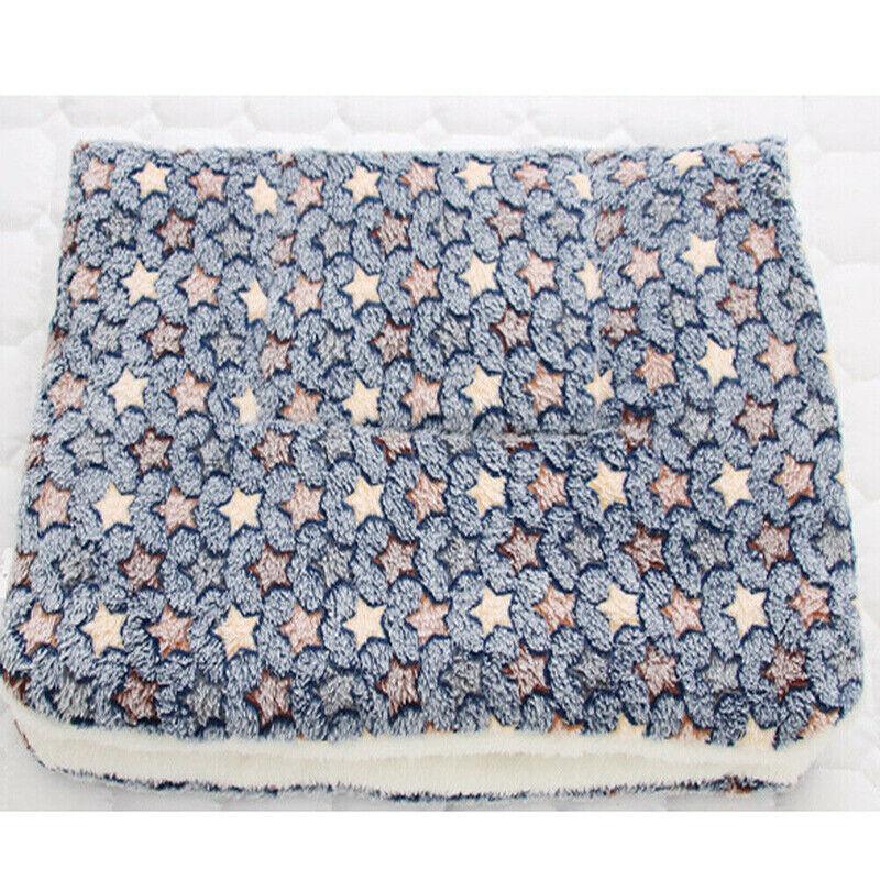 Puppy Dog Cat Cushion Mattress Blanket Bed Soft Warm Pet Pad Winter Kennel House