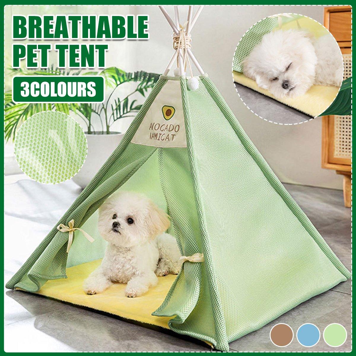 Breathable Dog Tent Kennel Small Pet Bed Cat House Pet Supplies