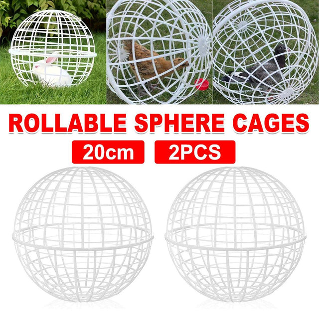 Rollable Rabbit Cages for Small Pets – Durable and Safe Design