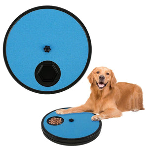 Rotating Dog Nail File Board with Snack Box for Stress-Free Grooming