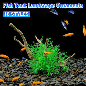 Fish Tank Rock Decoration Landscaping Set