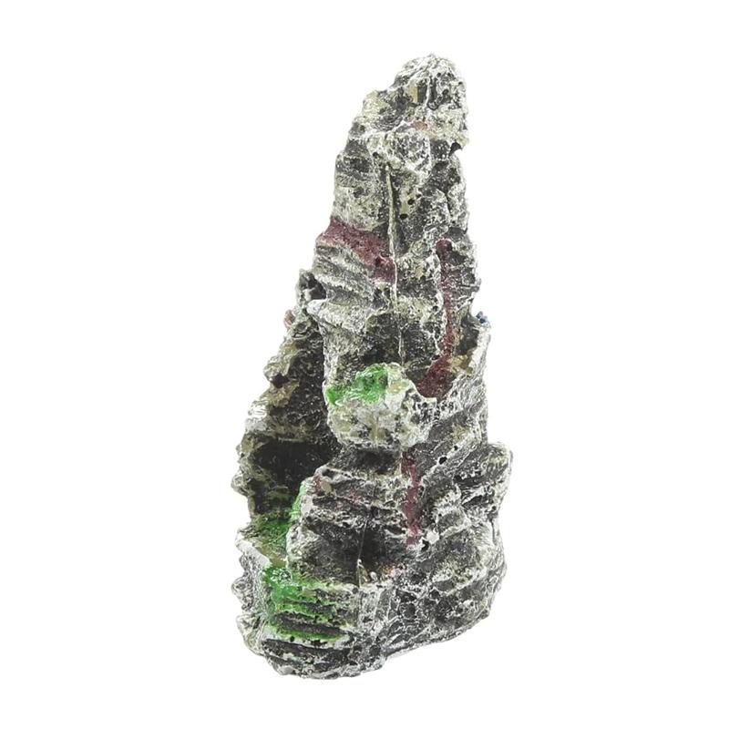 Fish Tank Mountains View Rockery Cave Ornament Aquarium Decoration