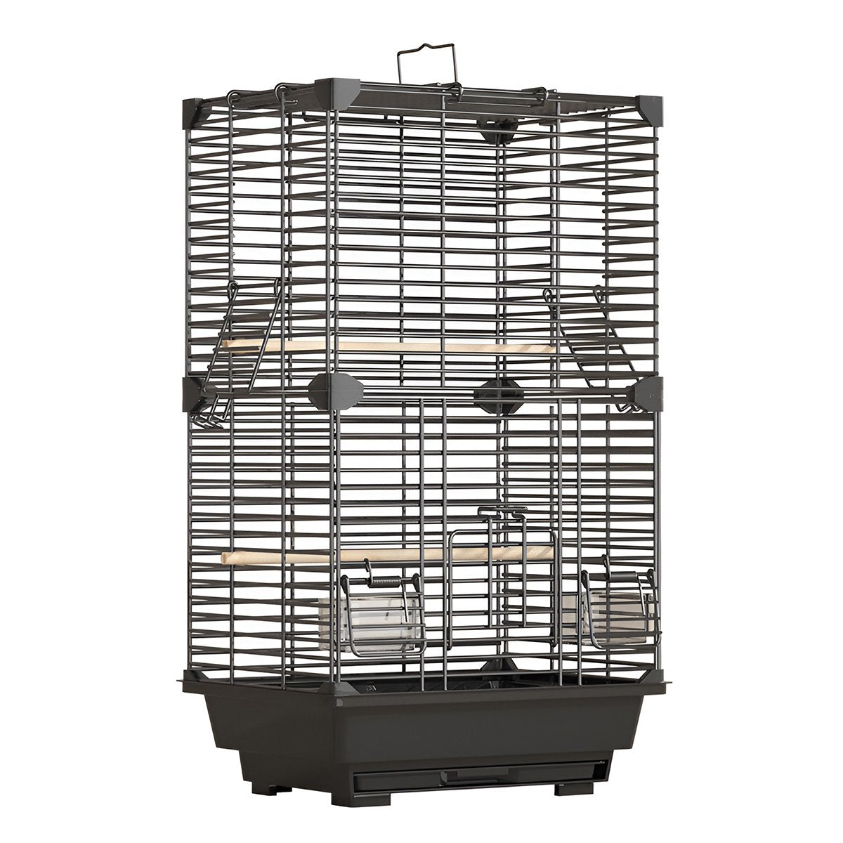 Spacious Large Villa Metal Bird Cage for Small to Medium