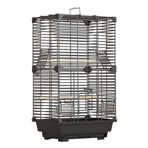 Spacious Large Villa Metal Bird Cage for Small to Medium