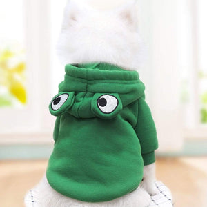 Adorable Cartoon Frog Hooded Vest