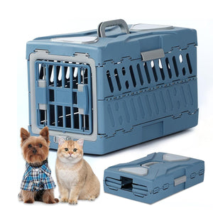 Pet Air Box Folding Portable Cat Crate Removable Dog Consignment Box Space Capsule