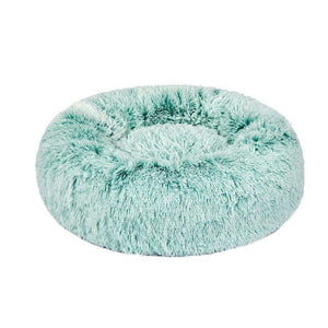 Dog Cat Pet Calming Bed Washable Warm Soft Plush Round