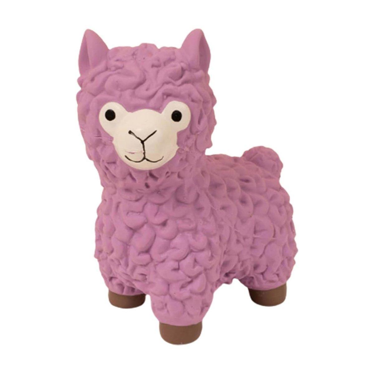 Pet Toy Latex Toy Sound Alpaca Bite Resistant Molars Cartoon Alpaca Dog Toy