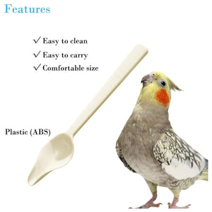 Parrot Feeding Spoon - Baby Bird Feeder Spoon 5PCS