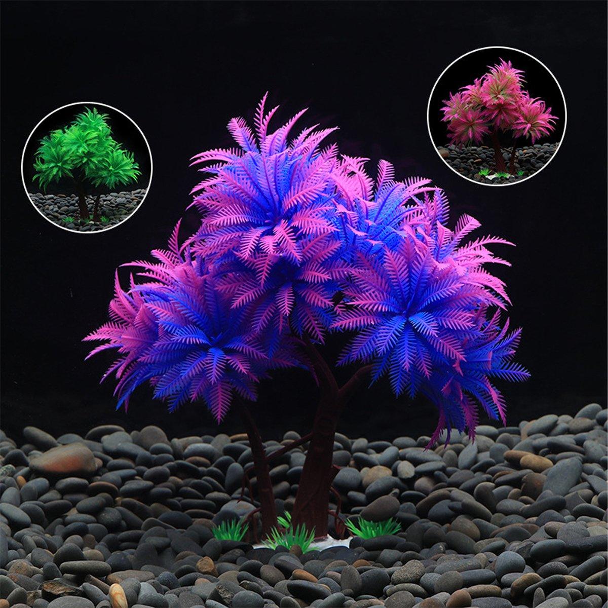 Fish Tank Landscape Decoration Simulation Water Grass Sand Plate Plastic Fake Water Grass