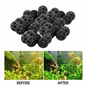 100-300X Bio Balls Aquarium Marine Fish Tank Pond Sump Filter Media Biological