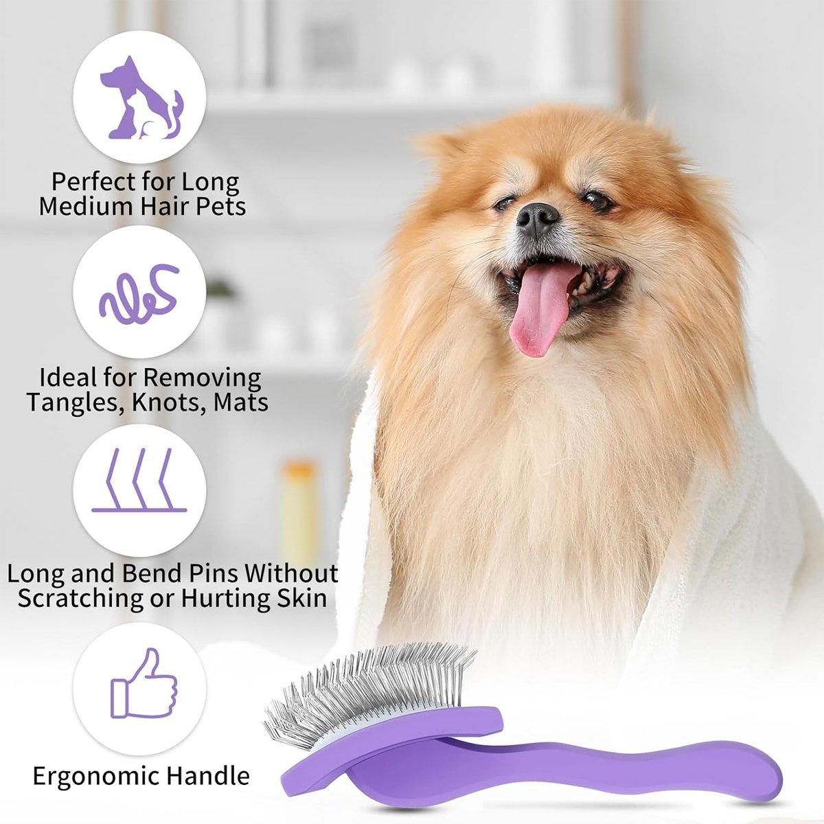 Pet Dog Hair Shedding Undercoat Rake Grooming Trimmer Comb Brush