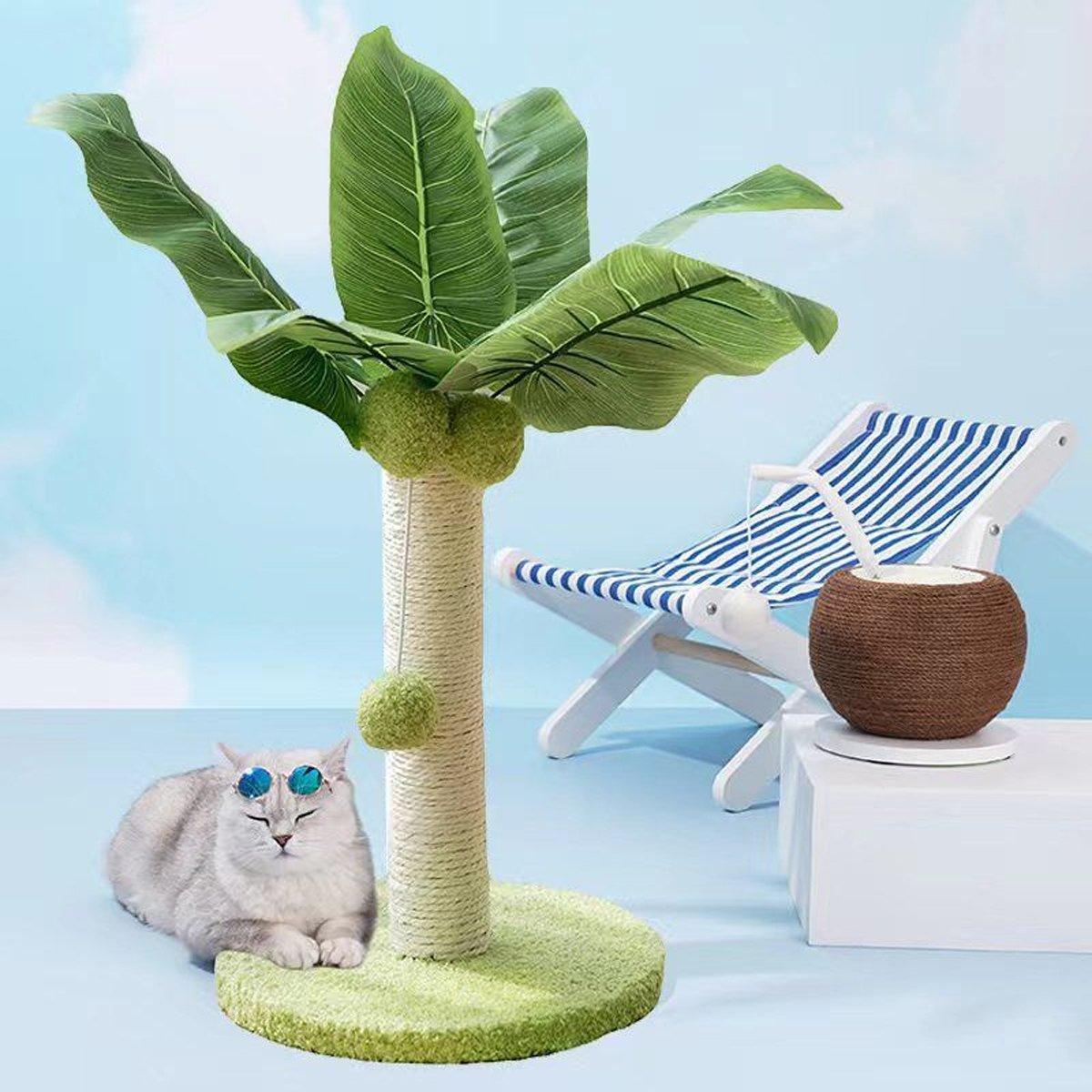 Cat Climbing Frame Coconut Tree Cat Climbing Column Toy