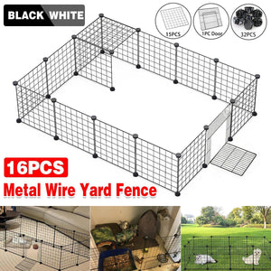 Versatile Metal Wire Yard Fence for Small Animals