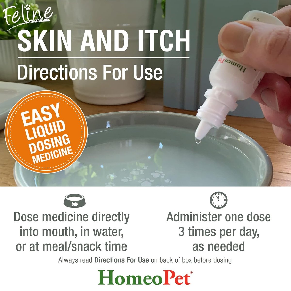 HomeoPet Feline Skin and Itch 15ml