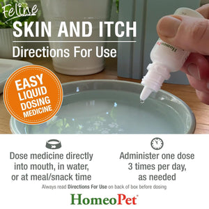 HomeoPet Feline Skin and Itch 15ml