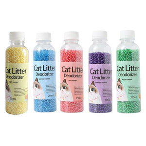 High Adsorption Cat Litter Deodorant Beads 250ml Long Lasting Odor Eliminator