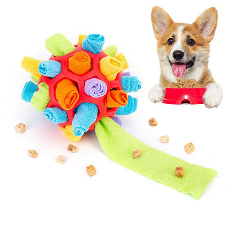 Interactive Dog Ball - Stimulating Toy for Your Canine Companion