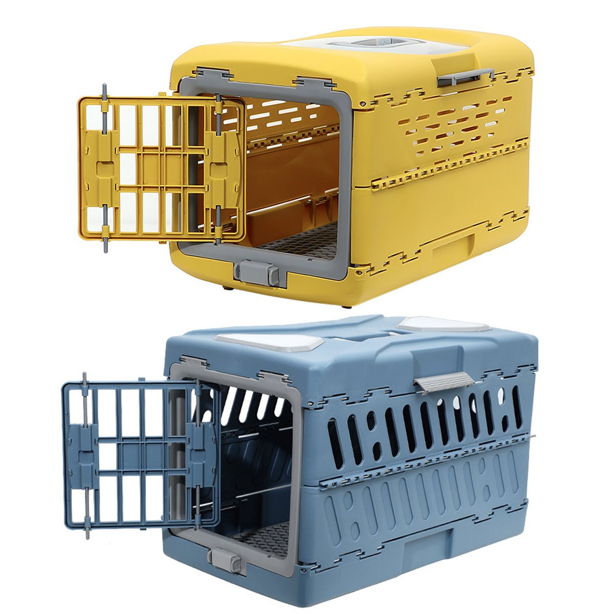 Pet Air Box Folding Portable Cat Crate Removable Dog Consignment Box Space Capsule